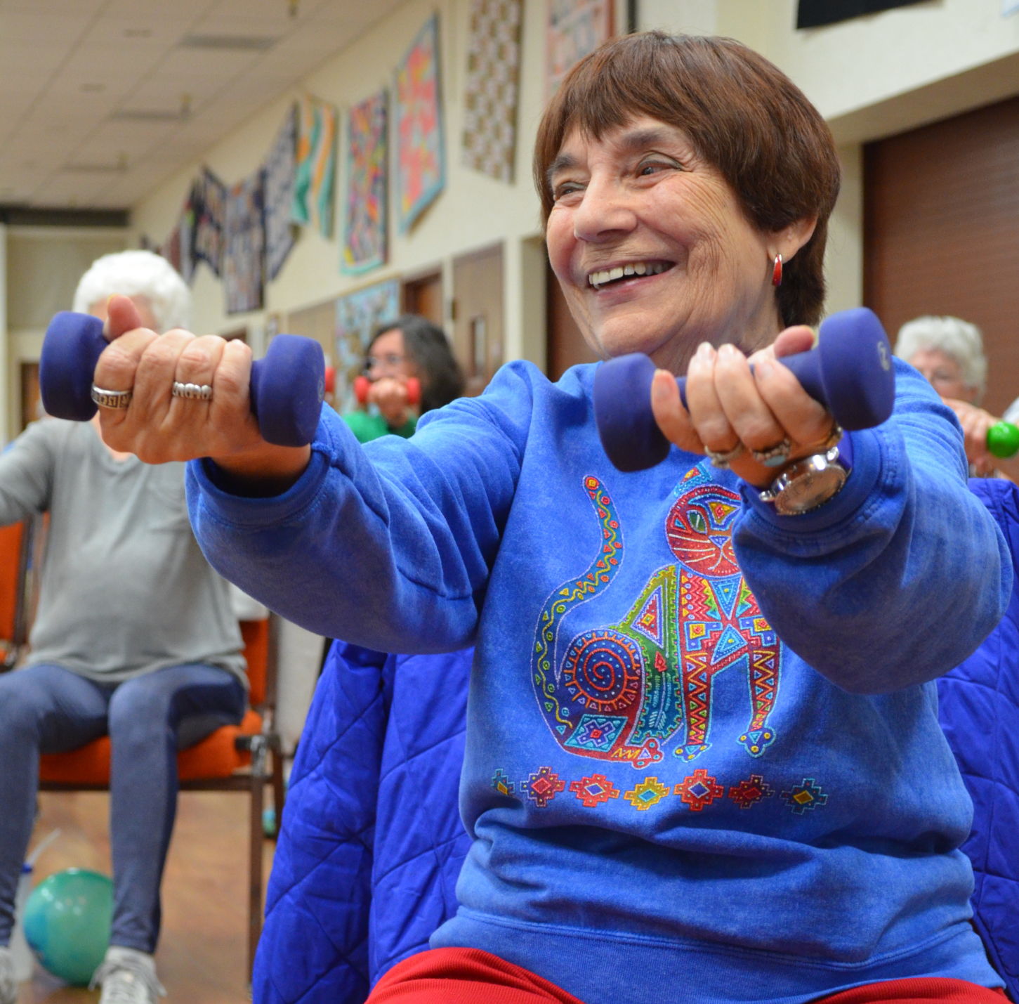 Helping balance Parkinson's: Caring instructor, students unite